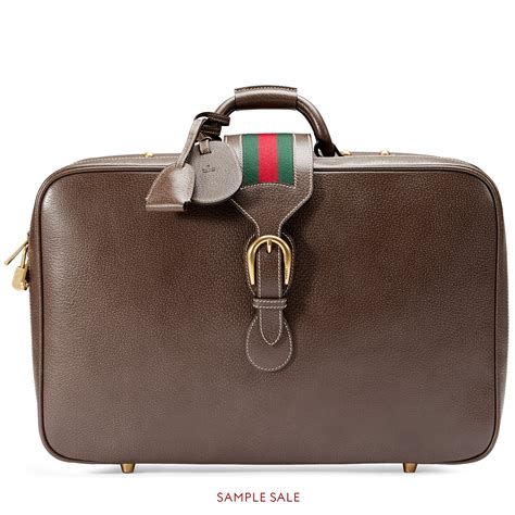 gucci blue suitcase|gucci suitcase for men.